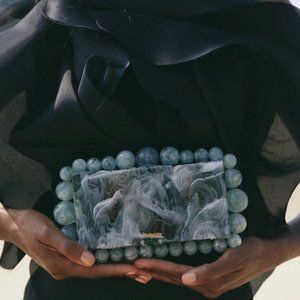 Cult Gaia Eons Clutch - Seaspray